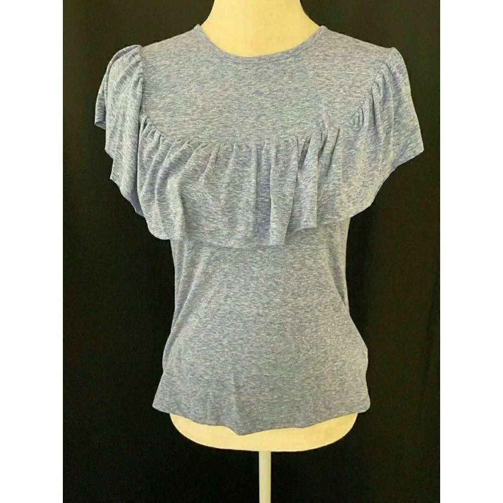 C C California Purple Short Sleeve t shirt top